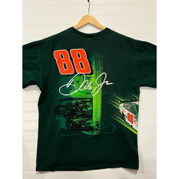 Vintage 90s Dale Earnhardt jr Aop graphic tee - Picture 7 of 7